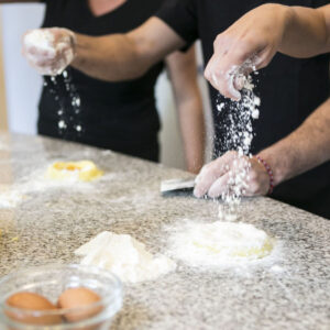 Cooking class with friends