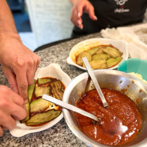 Eggplant parmigiana
